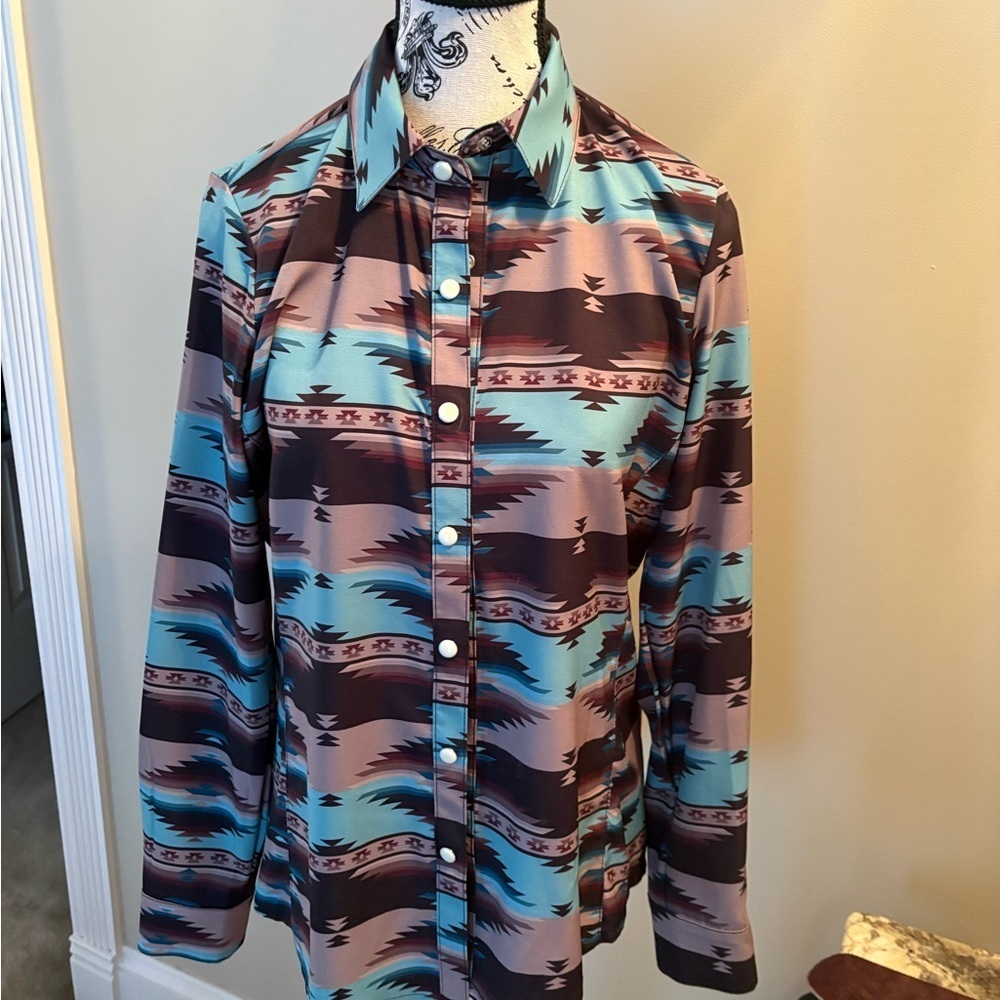 Stylish Multicolor Button Down Shirt